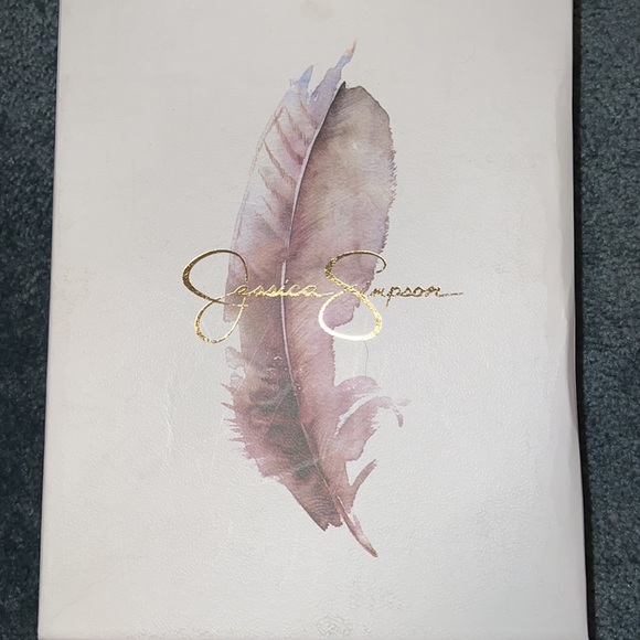 Jessica Simpson Metallic floral heels - Picture 2 of 3